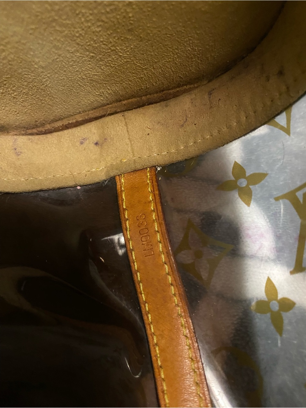Authentic vintage Louis Vuitto viny bag purse - Picture 5 of 5
